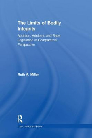 Könyv Limits of Bodily Integrity Ruth A. Miller