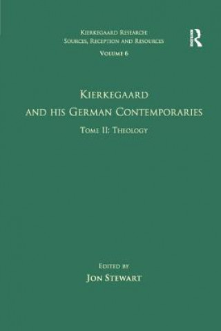 Книга Volume 6, Tome II: Kierkegaard and His German Contemporaries - Theology 