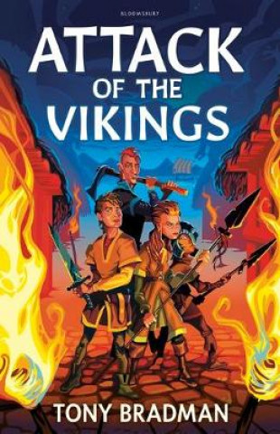 Book Attack of the Vikings Tony Bradman