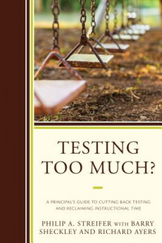 Kniha Testing Too Much? Philip A. Streifer