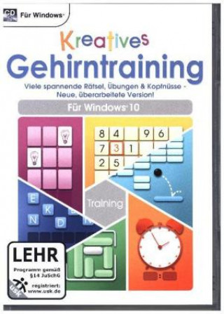 Digital Kreatives Gehirntraining für Windows 10, 1 CD-ROM 