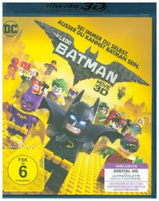 Video The LEGO Batman Movie 3D, 1 Blu-ray David Burrows
