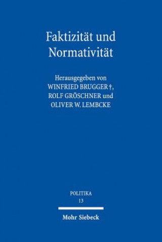 Buch Faktizitat und Normativitat Winfried Brugger