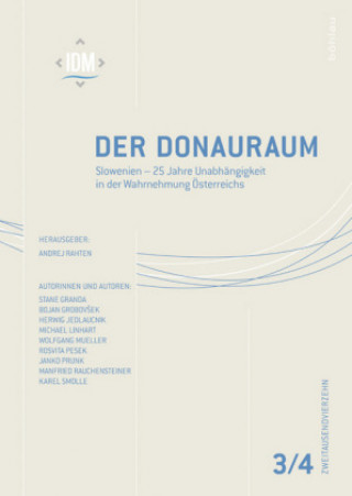 Kniha Der Donauraum Jg. 54/3-4, 2014 Andrej Rahten
