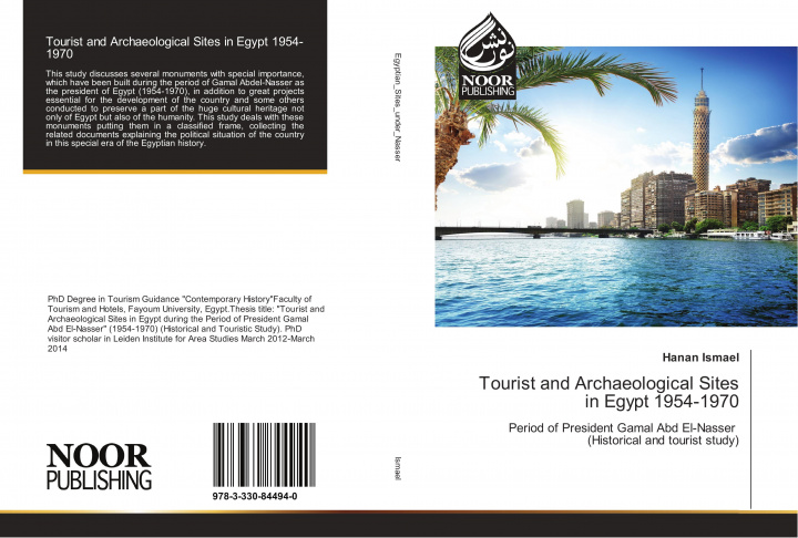 Carte Tourist and Archaeological Sites in Egypt 1954-1970 Hanan Ismael