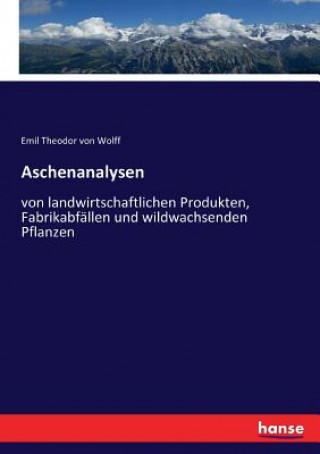 Carte Aschenanalysen Wolff Emil Theodor von Wolff