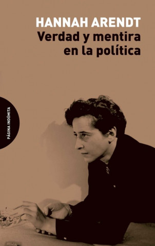 Книга Verdad y mentira en la política HANNAH ARENDT