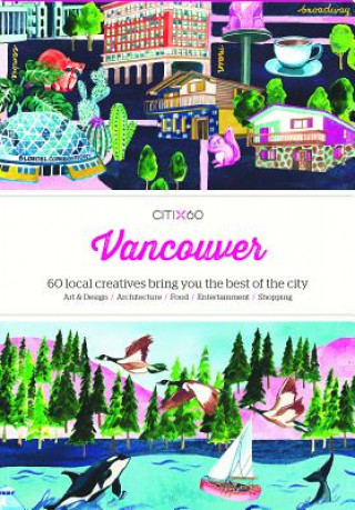 Carte CITIx60 City Guides - Vancouver Viction-Viction