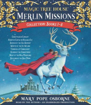 Hanganyagok Merlin Missions Collection: Books 1-8: Christmas in Camelot; Haunted Castle on Hallows Eve; Summer of the Sea Serpent; Winter of the Ice Wizard; Carni Mary Pope Osborne
