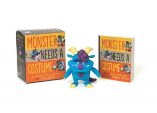 Book Monster Needs a Costume Bendable Figurine and Mini Book Paul Czajak