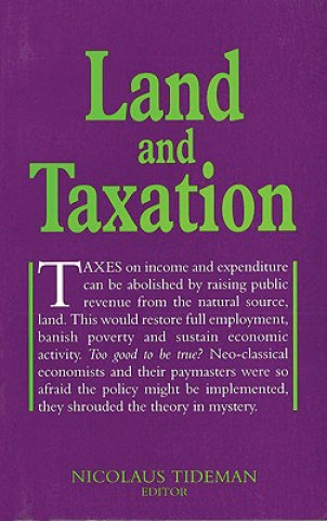 Knjiga LAND & TAXATION Nicolaus Tideman