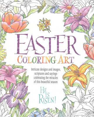Könyv EASTER COLORING ART Inc Product Concept Mfg