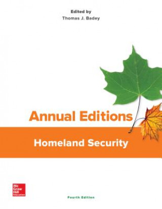 Kniha Annual Editions: Homeland Security Thomas Badey