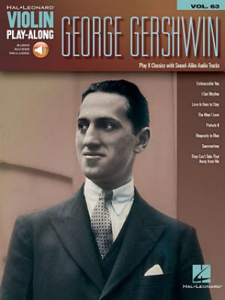 Prasa George Gershwin Violin Play-Along Vol.63 George Gershwin