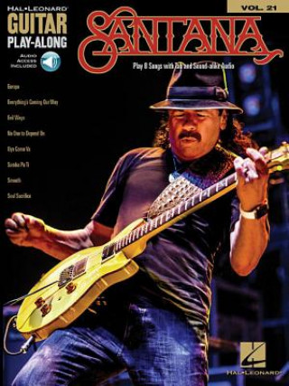 Book Guitar Play-Along Volume 21 Santana