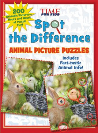 Kniha Spot the Difference Animal Picture Puzzles Editors of Time for Kids Magazine