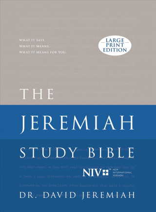 Kniha JEREMIAH STUDY BIBLE NIV (LARG David Jeremiah