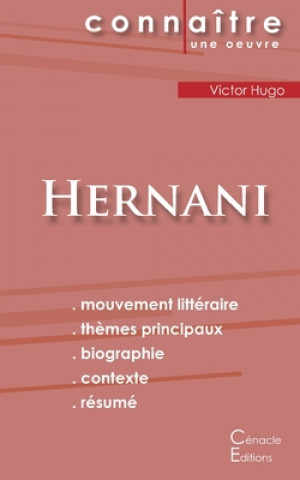 Könyv Fiche de lecture Hernani de Victor Hugo (Analyse litteraire de reference et resume complet) Victor Hugo