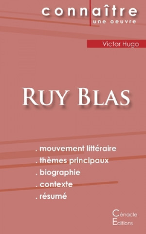 Knjiga Fiche de lecture Ruy Blas de Victor Hugo (Analyse litteraire de reference et resume complet) Victor Hugo