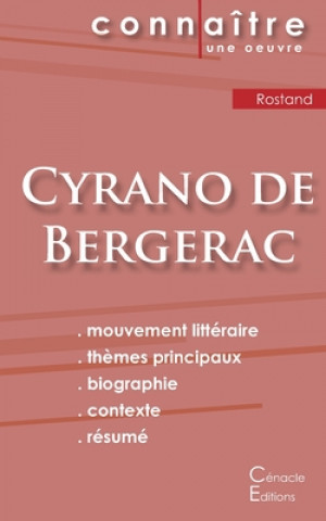 Libro Fiche de lecture Cyrano de Bergerac de Edmond Rostand (Analyse litteraire de reference et resume complet) Edmond Rostand