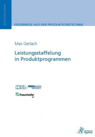 Buch Leistungsstaffelung in Produktprogrammen Max Gerlach