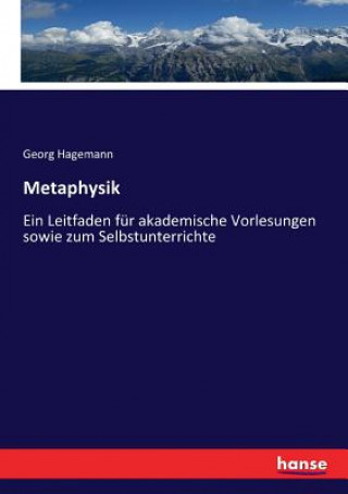 Könyv Metaphysik GEORG HAGEMANN