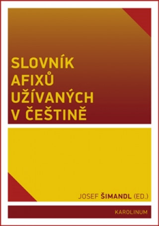 Kniha Slovník afixů užívaných v češtině Josef Šimandl