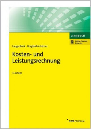 Książka Kosten- und Leistungsrechnung Jochen Langenbeck