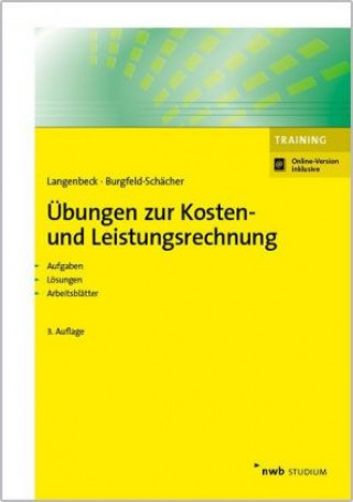 Kniha Übungen zur Kosten- und Leistungsrechnung Jochen Langenbeck