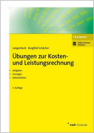 Książka Übungen zur Kosten- und Leistungsrechnung Jochen Langenbeck