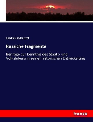 Carte Russiche Fragmente Friedrich Bodenstedt