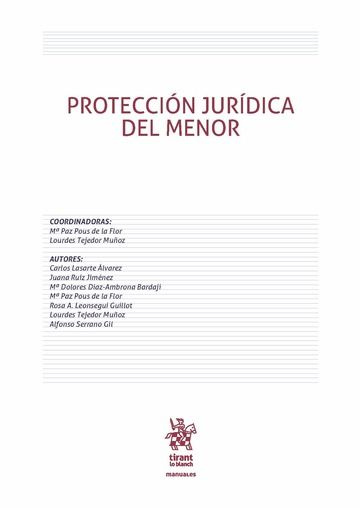 Книга Protección Jurídica del Menor 