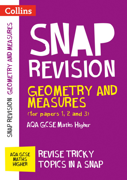 Könyv AQA GCSE 9-1 Maths Higher Geometry and Measures (Papers 1, 2 & 3) Revision Guide Collins GCSE