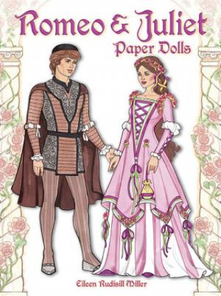 Kniha Romeo & Juliet Paper Dolls Eileen Miller