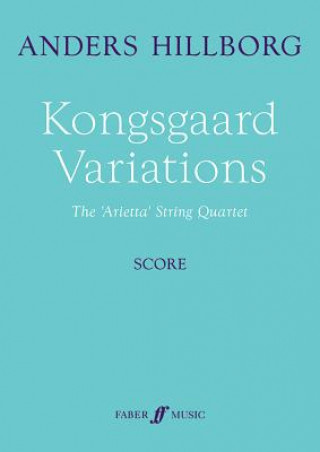 Carte Kongsgaard Variations (Score) Anders Hillborg