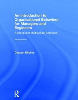 Libro Introduction to Organisational Behaviour for Managers and Engineers KITCHIN