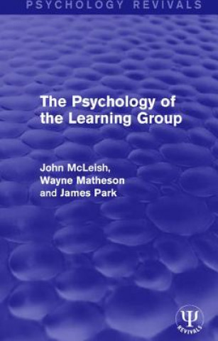 Kniha Psychology of the Learning Group MCLEISH