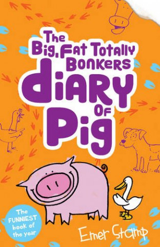 Carte (big, fat, totally bonkers) Diary of Pig Emer Stamp