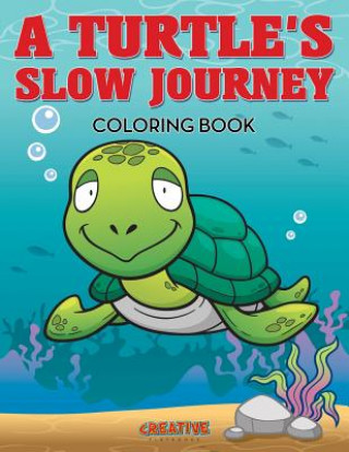 Kniha Turtle's Slow Journey Coloring Book CREATIVE PLAYBOOKS