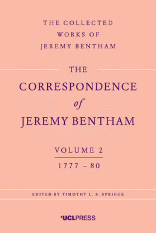 Knjiga Correspondence of Jeremy Bentham, Volume 2 Jeremy Bentham