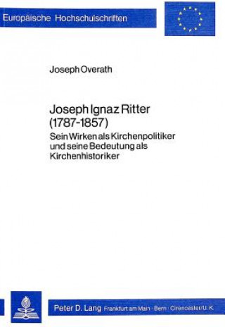 Carte Joseph Ignaz Ritter (1787 - 1857) Joseph Overath