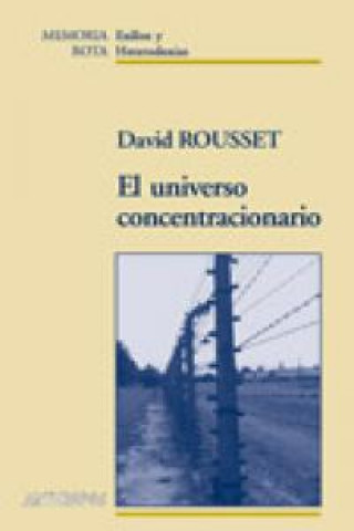 Βιβλίο El universo concentracionario David Rousset
