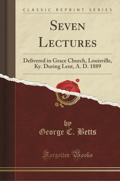 Knjiga Seven Lectures George C. Betts