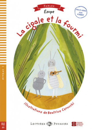 Livre La cigale et la fourmi, m. Multi-ROM + Video Äsop