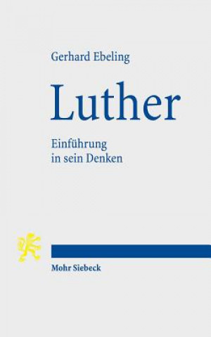 Kniha Luther Gerhard Ebeling