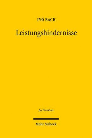 Книга Leistungshindernisse Ivo Bach