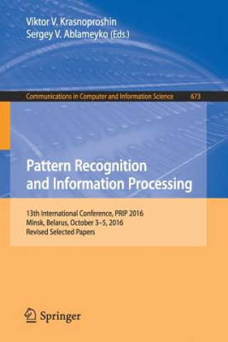 Knjiga Pattern Recognition and Information Processing Viktor V. Krasnoproshin