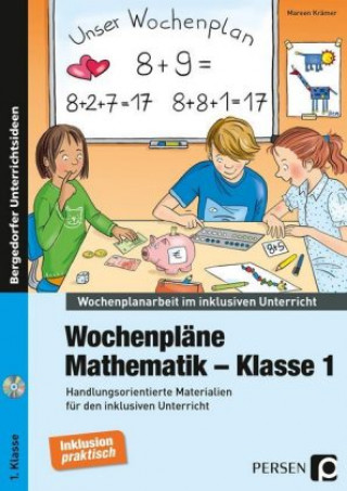 Carte Wochenpläne Mathematik - Klasse 1, m. 1 CD-ROM Mareen Krämer
