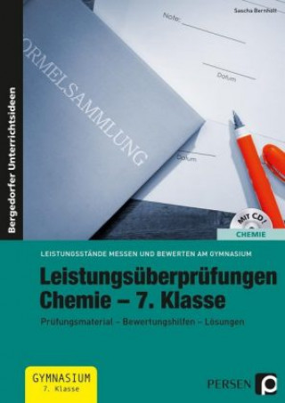 Kniha Leistungsüberprüfungen Chemie - 7. Klasse, m. CD-ROM Sascha Bernholt