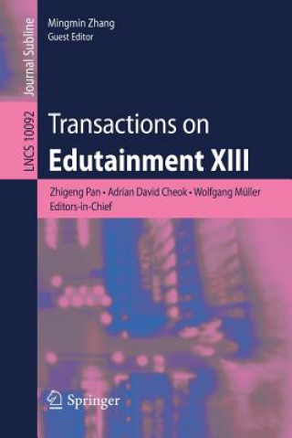 Kniha Transactions on Edutainment XIII Zhigeng Pan